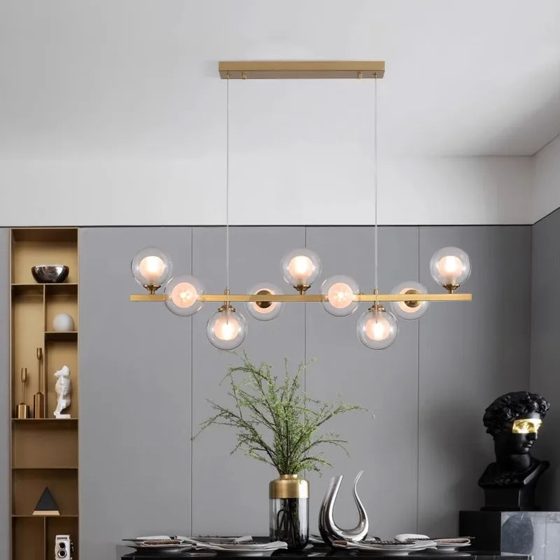 Afralia™ Modern LED Pendant Chandeliers for Living and Dining Room Lighting