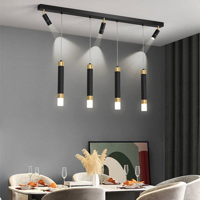 Afralia™ Modern LED Pendant Lights - Simple Spotlight Design