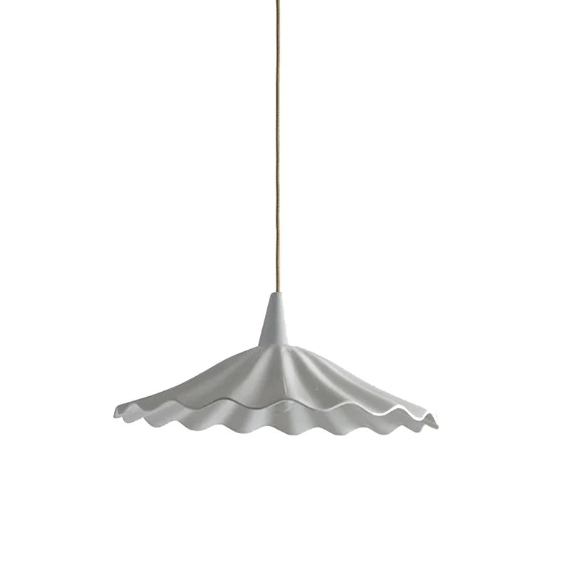 Afralia™ White Ceramic LED Pendant Lights: Modern Nordic Style Hanging Lamp for Home