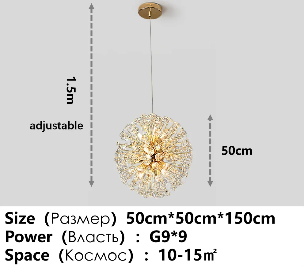 Afralia™ LED Ceiling Chandelier for Home Décor & Lighting in Living Room, Bedroom, Kitchen & Dining