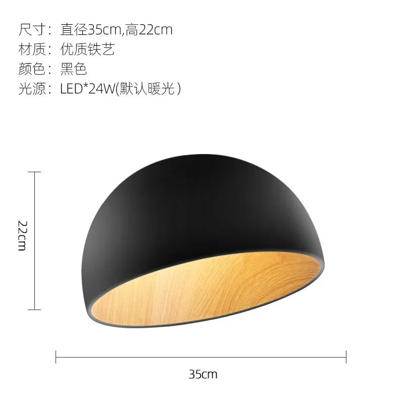 Afralia™ Minimalist Nordic Style Surface Mounted LED Ceiling Pendant Light