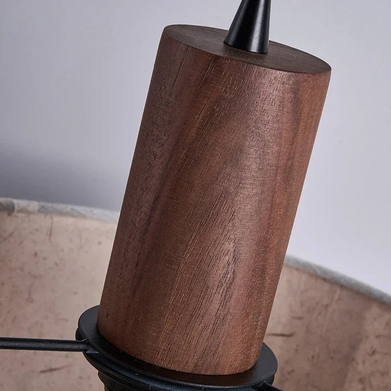 Afralia™ Cream Wabi-sabi Chandelier Lamp Retro Japanese-style Bedroom Decor Lighting