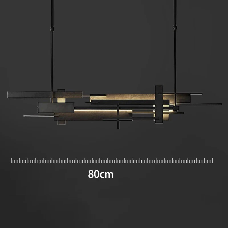 Afralia™ LED Chandeliers Modern Pendant Lights for Living Room and Dining Room