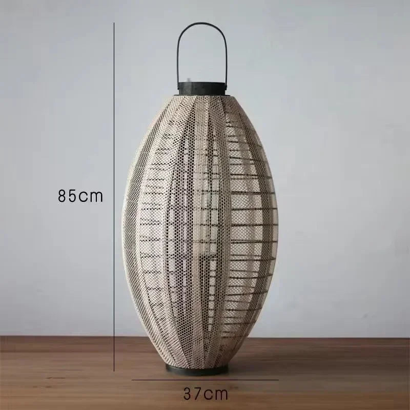 Afralia™ Wooden Lantern Candle Holder Nordic Style Patio Garden Decoration Furniture