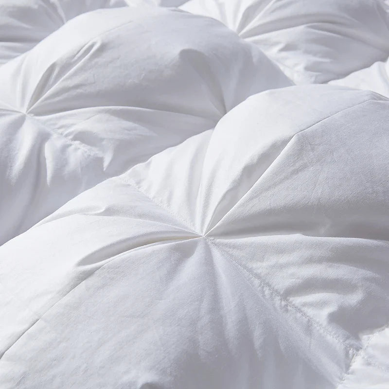 Afralia™ Twist Flower Cover Goose Down Comforter - Five Star Winter Bedding