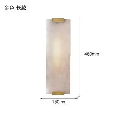 Afralia™ Marble Designer Hanging Wall Lamp for Modern Luxury Home Decor