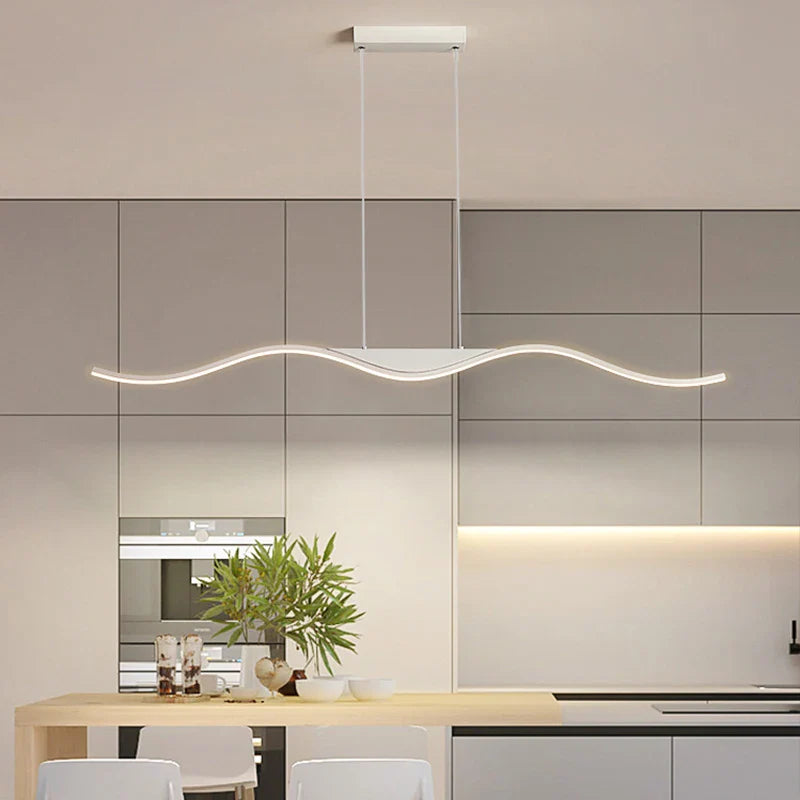 Afralia™ Nordica LED Pendant Light - Art Line Indoor Lighting Fixture