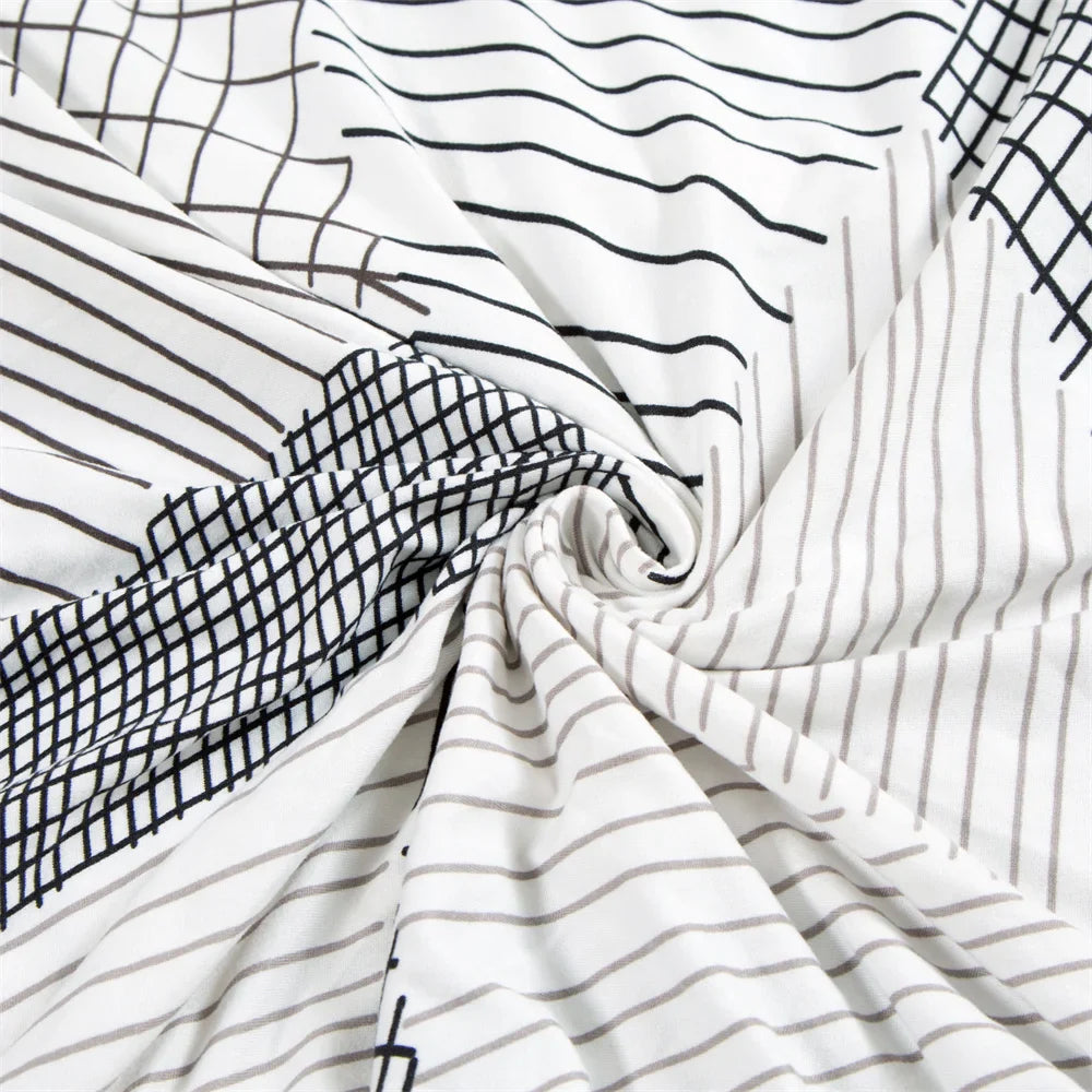 Afralia™ Printed Tub Chair Cover - Armchair Slipcover for Club Sofa