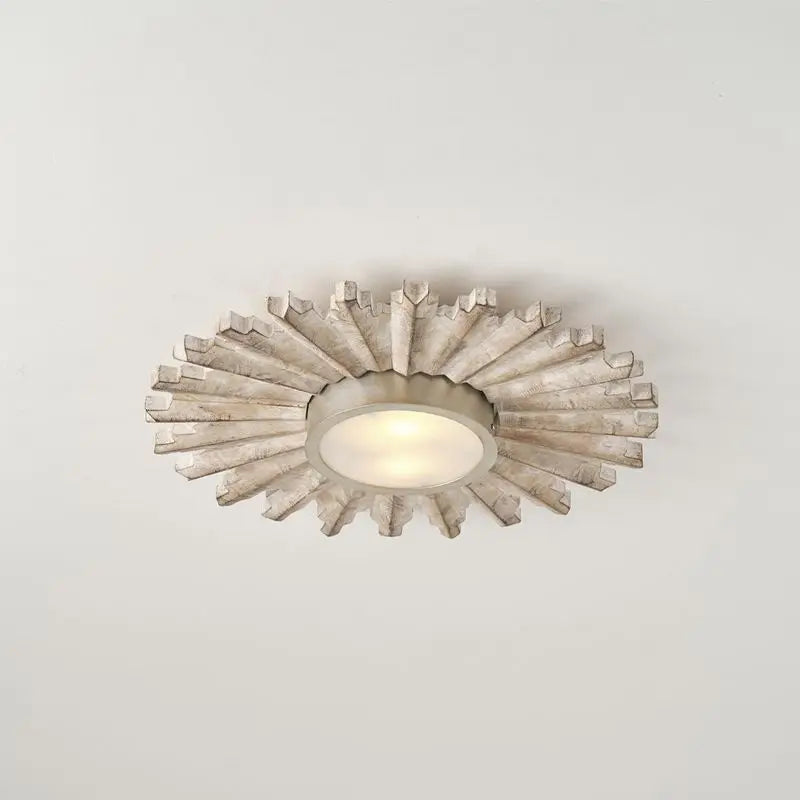 Afralia™ Retro Sun Ceiling Lamp - Designer Online Celebrity Dining Room Living Room Lighting