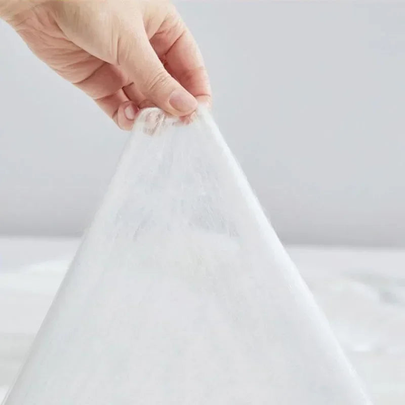 Afralia™ Oversized Printed Bed Skirt Pad Cover with Lace Edge, Cotton Mattress Topper