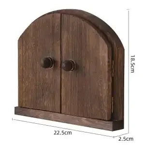 Afralia™ Wood Switch Sticker Socket Trim & Protective Cover Wall Decoration Craft