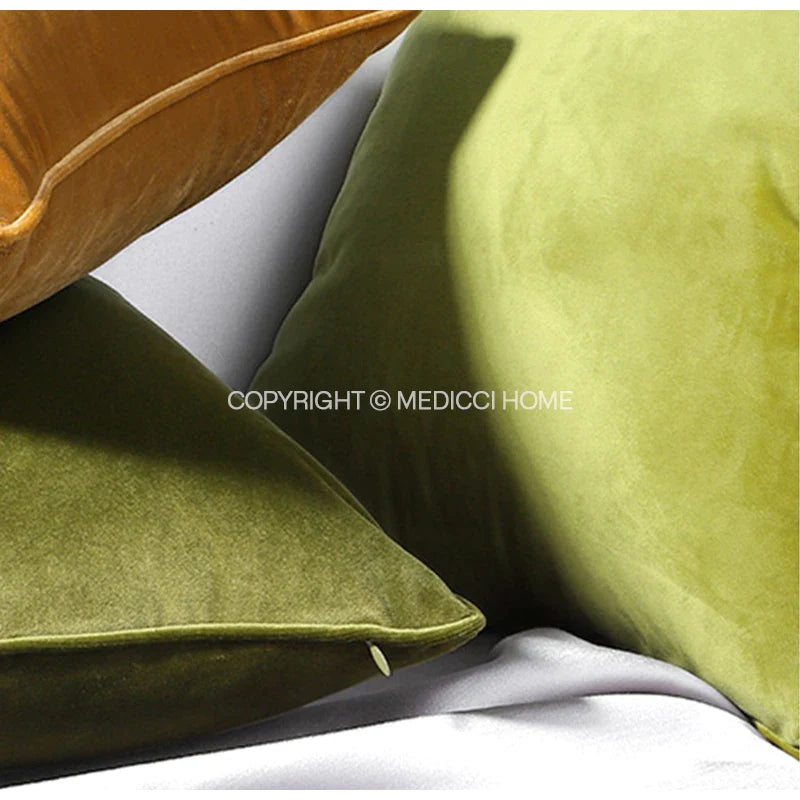 Afralia™ Luxe Italy Velvet Pillowslip, High-Grade Cushion Case for Living Room Sofa