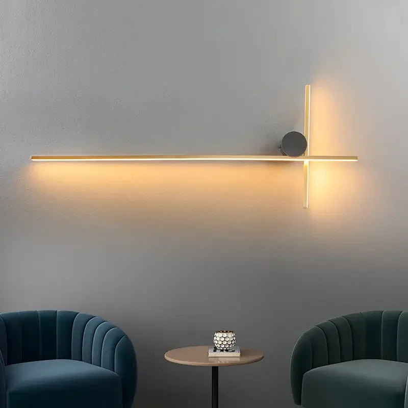 Afralia™ Modern LED Wall Light 900mm Soft Light Wall Lamp Indoor Lighting