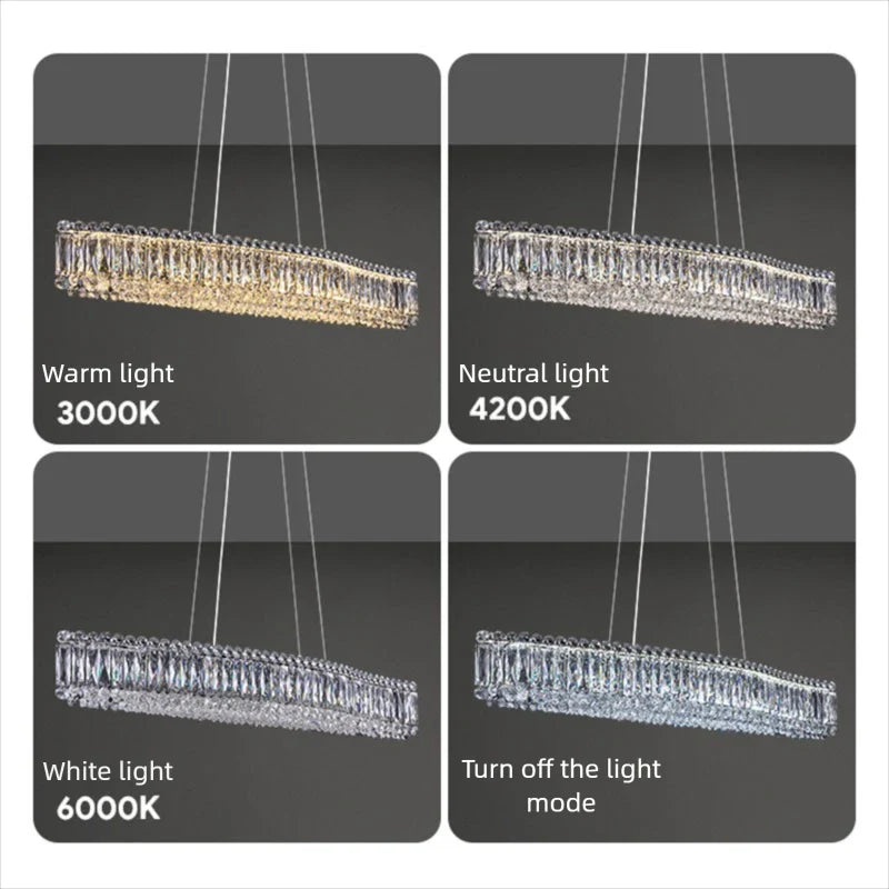 Afralia™ Crystal Chandelier: Elegant Nordic Ceiling Pendant Light for Luxury Home Decor