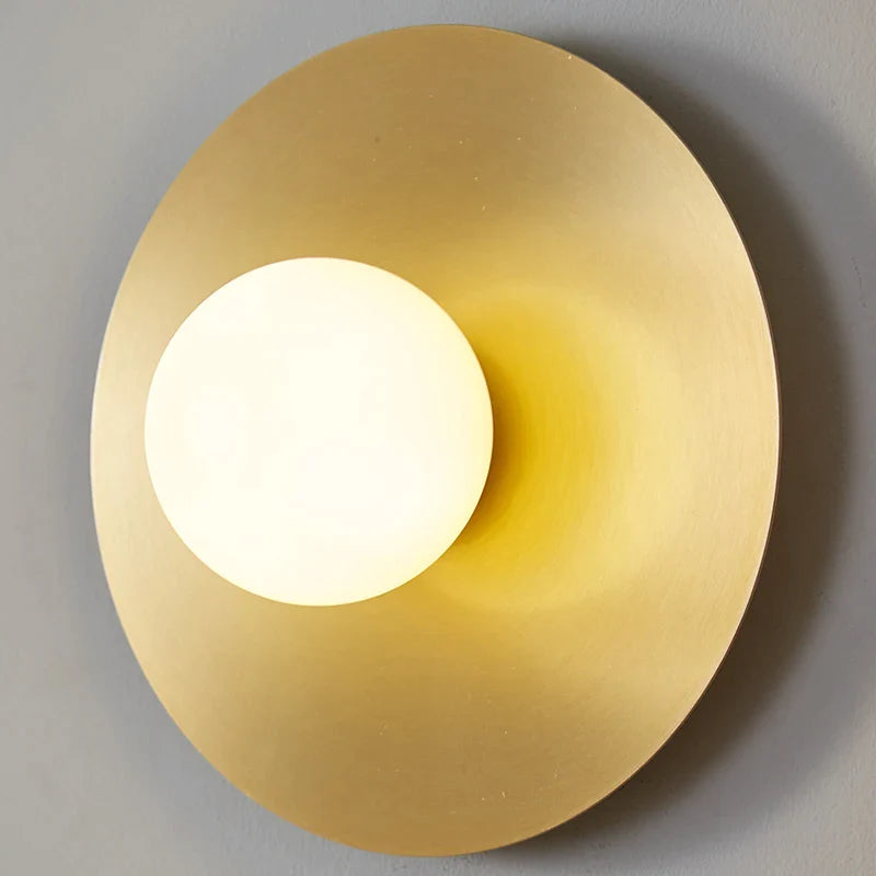 Afralia™ Nordic Modern Areti Wall Lamp for Living Room Bedroom Study Aisle