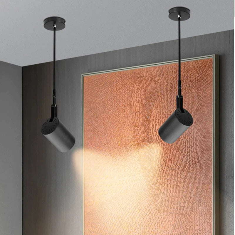 Afralia™ LED Telescopic Wall Lamps: Modern Aluminium Sconces for Painting Picture Gallary