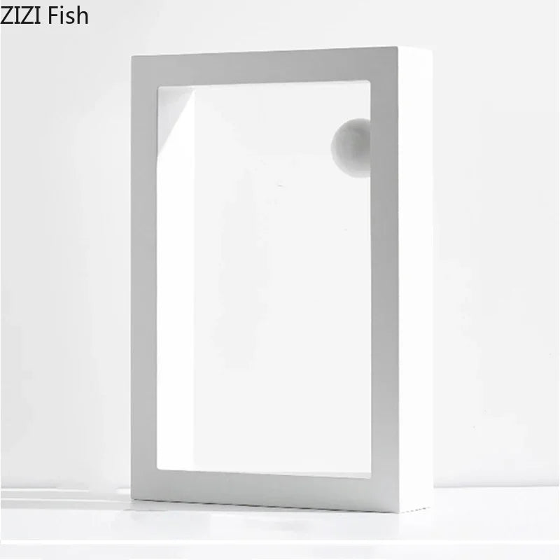 Afralia™ Geometric Circle Desk Ornament Minimalist Modern Abstract Art Aesthetic Decor