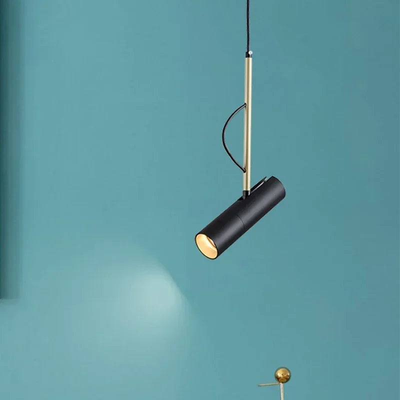 Afralia™ Modern Cylinder LED Pendant Light for Dining Living Room-Kitchen Suspension Lamp