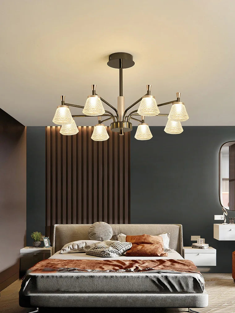 Afralia™ Nordic Chandeliers: Elegant Ceiling Hanging Lamps for Living Room, Dining Table & Bedrooms