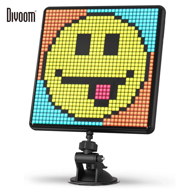 Afralia™ Pixoo Max LED Pixel Art Display Board: Home Light Decor & Christmas Gift