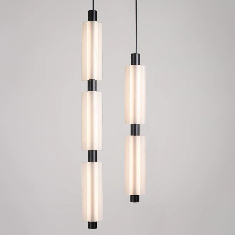 Afralia™ Acrylic Minimalist Pendant Lights | Contemporary LED Bedside Lamp for Restaurant and Industrial Decor