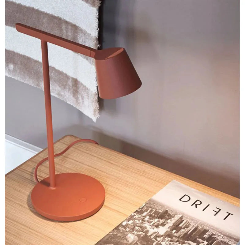 Afralia™ Adjustable Nordic Desk Lamp - Minimalist Study Office Bedroom Light