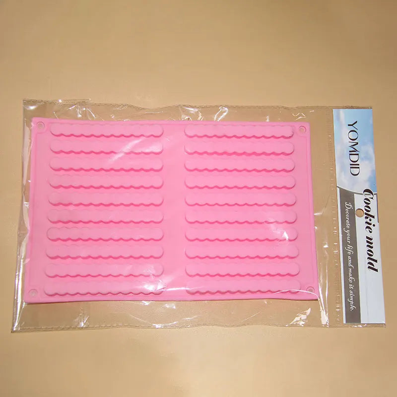 Afralia™ Silicone Multifunction Cake Pudding Chocolate DIY Mold Strips Biscuit Ice Pastry Baking