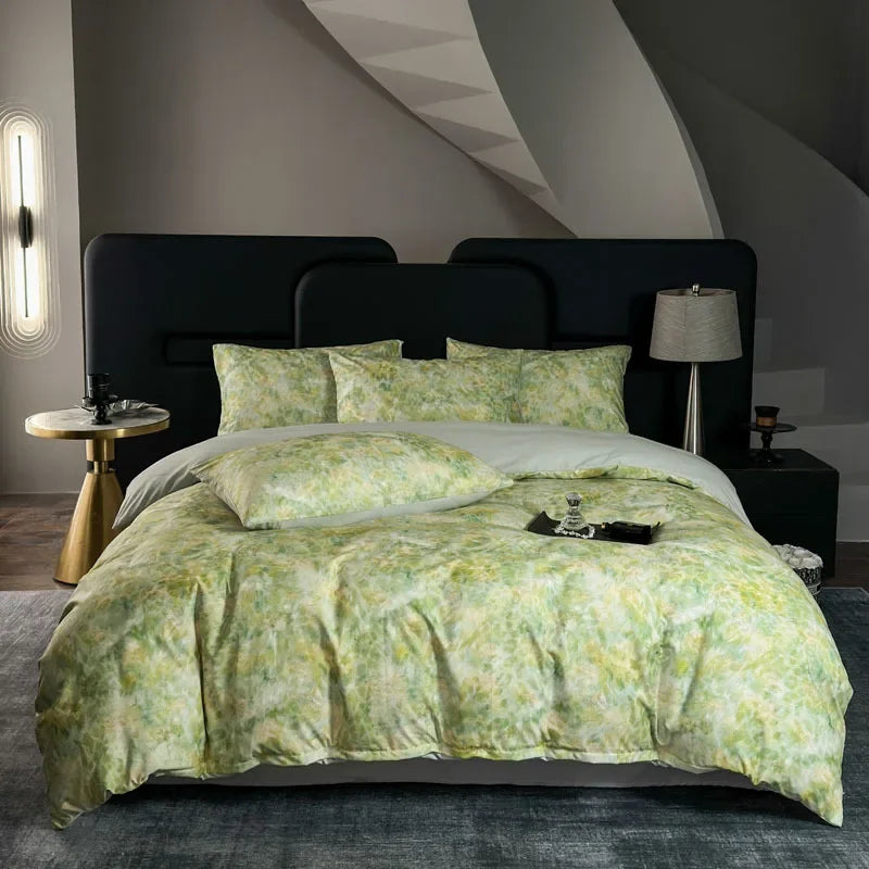 Afralia™ Cotton Bedding Set Single Double Size Comforter Cover Sets