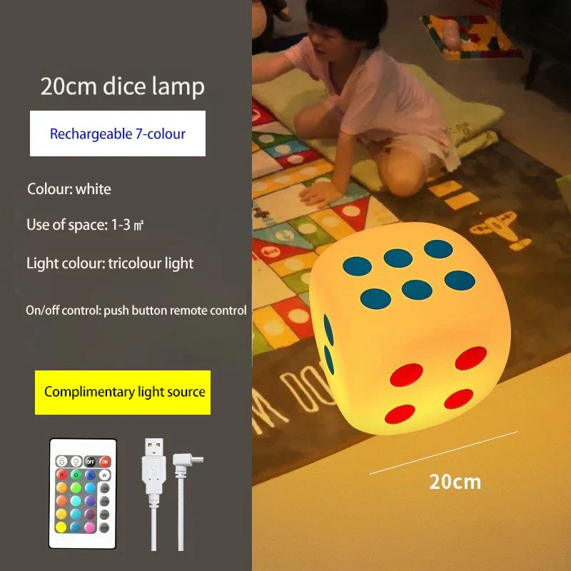 Afralia™ Colorful Remote Control Night Lamp for Living Room, Bedroom, or Office