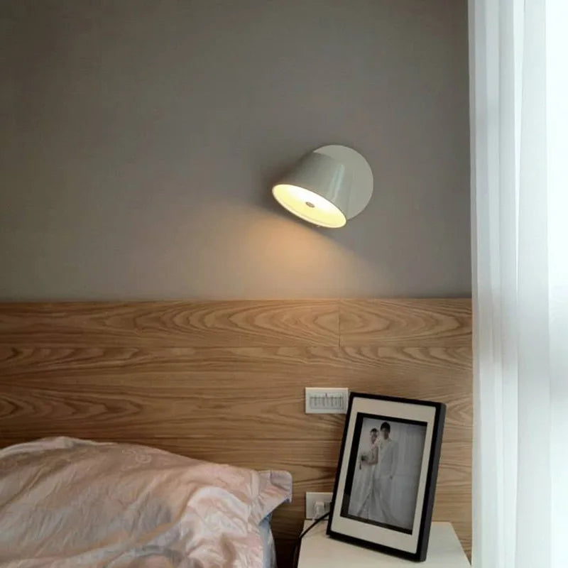 Afralia™ Rotating Wall Lamp: Nordic Reading Lights for Room, Restaurant, Hotel - Designer Wall Lamp
