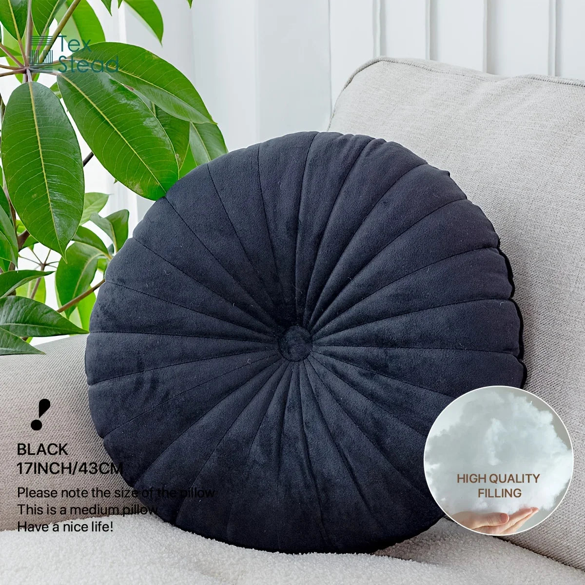 Afralia™ Floor Cushion: Soft, Durable, Comfortable Seat Cushion for Chairs and Sofas