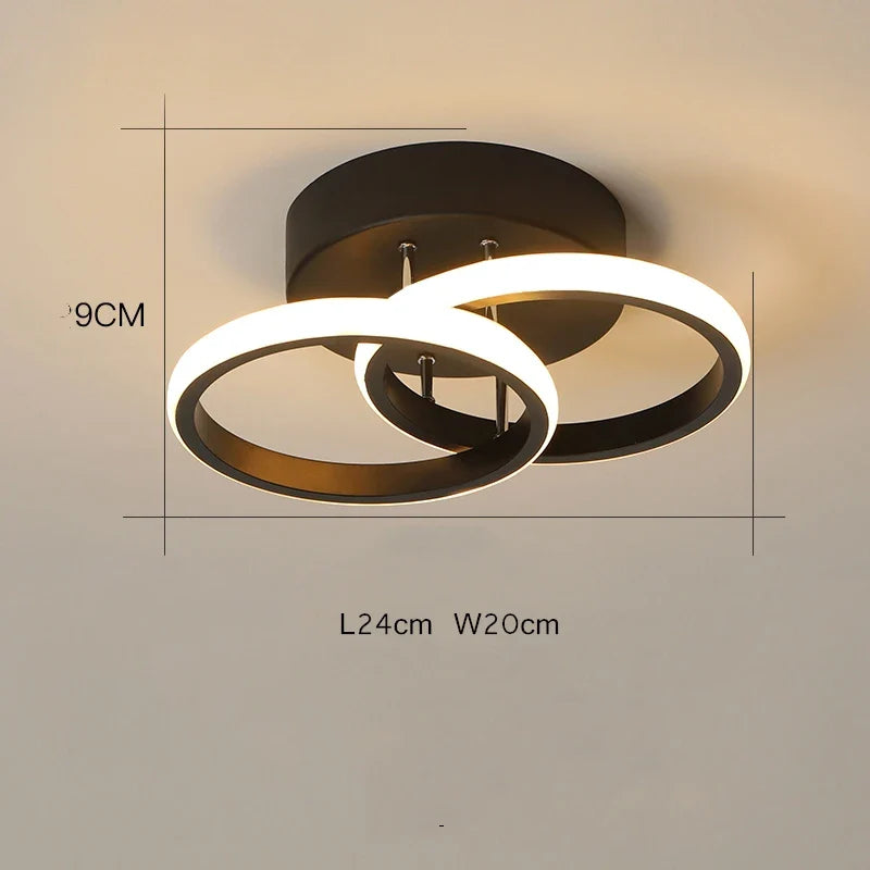 Afralia™ LED Aisle Ceiling Lights for Home Lighting in Bedroom Living Room Corridor