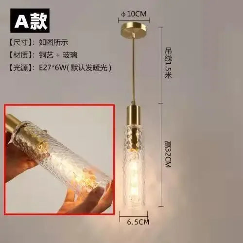 Afralia™ LED Pendant Light for Home Decor - Modern Nordic Hanging Lamp