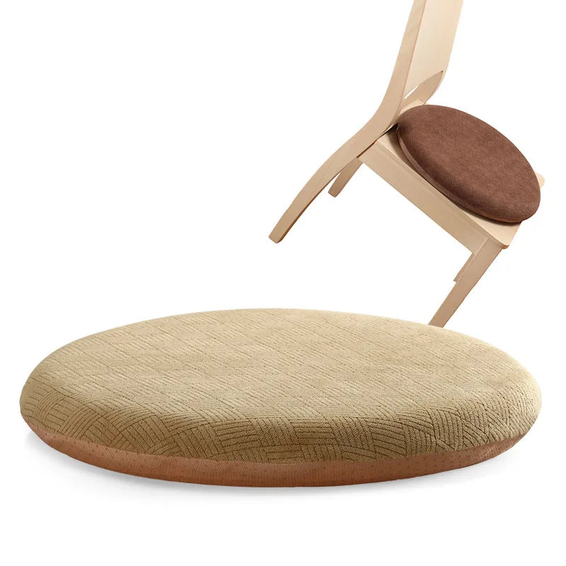 Afralia™ Soft Memory Foam Office Chair Cushion - Non-slip Velvet Seat Cushion