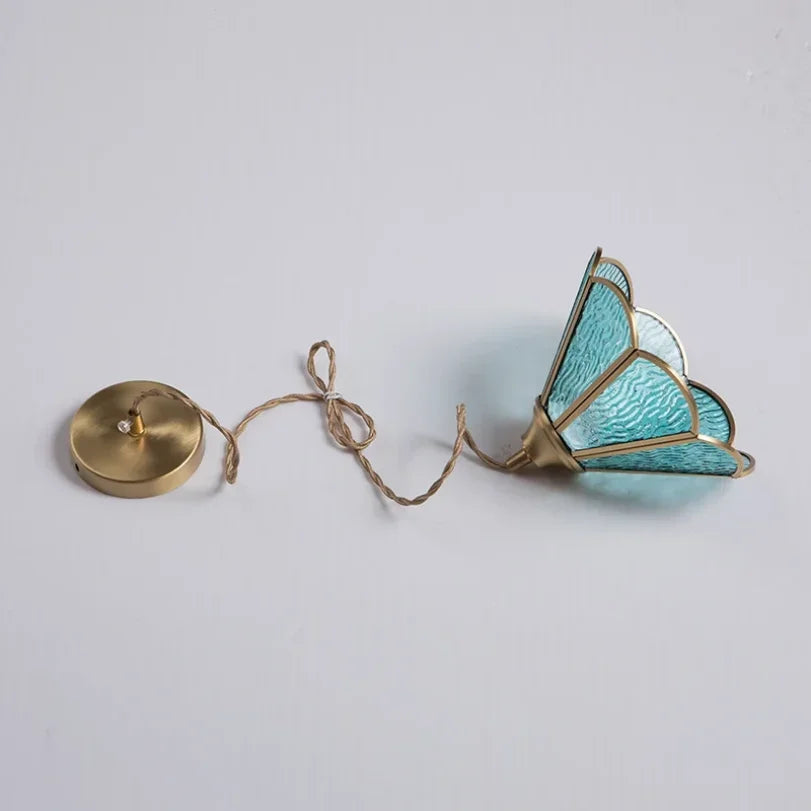 Afralia™ Glass Vintage Pendant Lights for Kitchen Restaurant Island Chandeliers