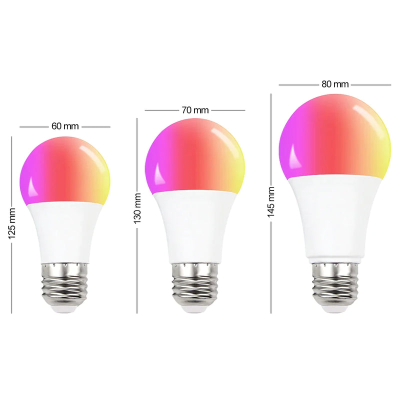 Afralia™ RGBW LED Lamp Bulb 15W with Remote Control - Colorful Smart Lighting