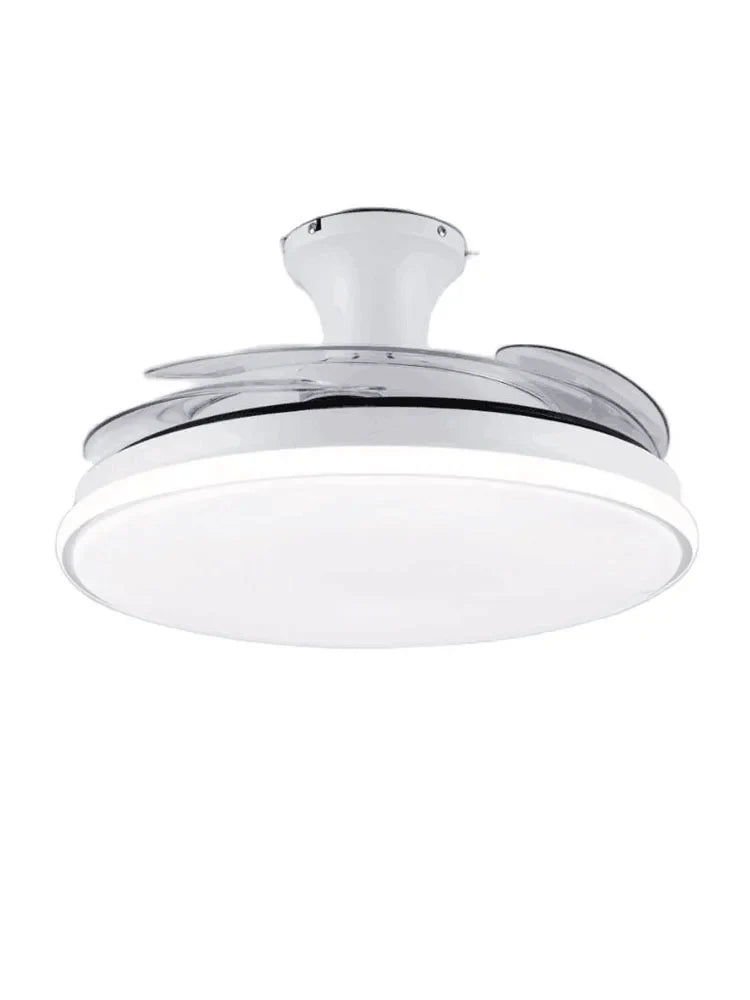 Afralia™ 3 Color LED Ceiling Fans with Remote Control, DC Motor, 36-48 Inch