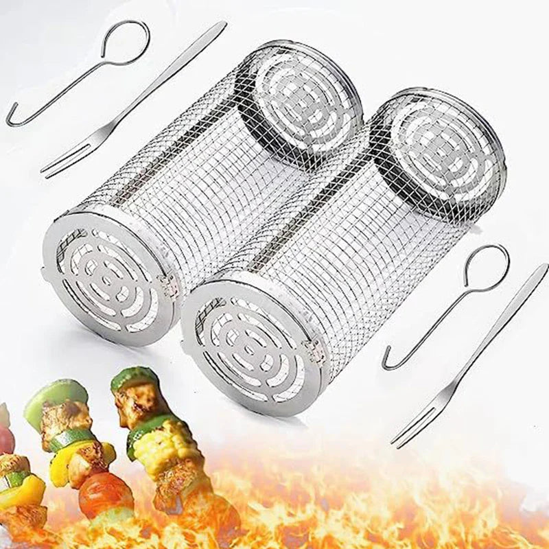 Afralia™ Grilling Basket: Ultimate BBQ Tool for Fish, Vegetables, and More
