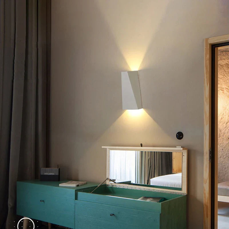 Afralia™ LED Wall Lamp Modern Minimalist Bedside Reading Light Living Room Hotel Luminaire