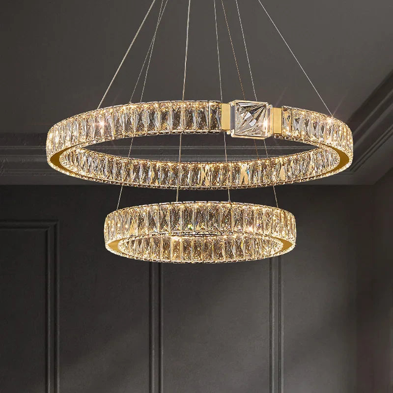 Afralia™ Crystal Chandeliers: Modern Luxury Lighting for Home Villa Living Dining Room Decor