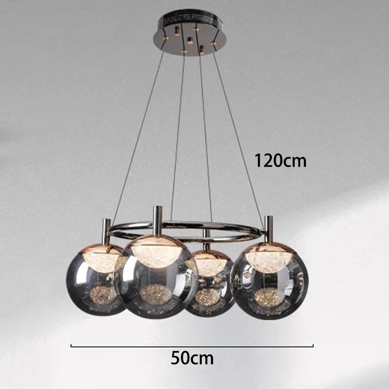 Afralia™ LED Pendant Light Chandeliers for Modern Home Decor and Indoor Lighting