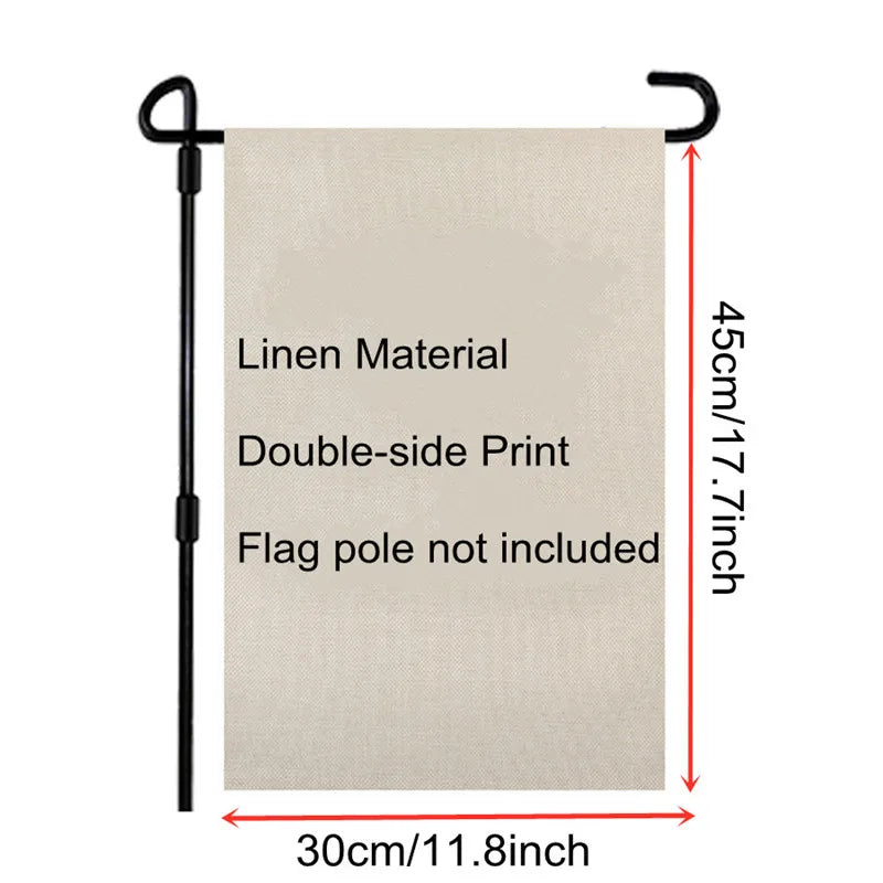 Afralia™ Christmas Deer & Santa Garden Flags - Outdoor Xmas Decorations