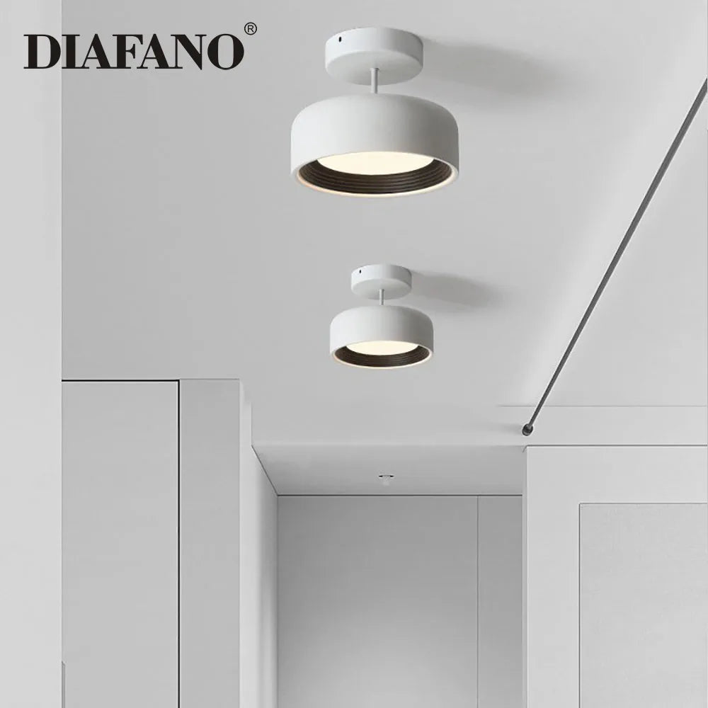 Afralia™ Modern White LED Ceiling Chandeliers for Luxurious Living Room and Bedroom Lighting