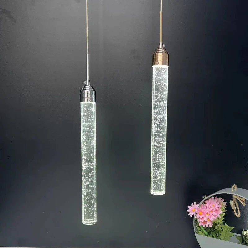 Afralia™ Crystal LED Pendant Light for Dining, Living, Bedroom