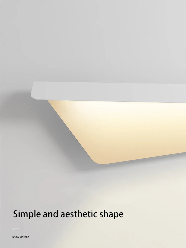 Afralia™ Nordic Style LED Wall Lamp for Bedroom, Simple Modern Design, Long Lasting Lighting