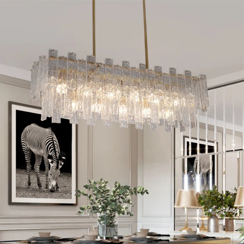 Afralia™ Crystal Chandelier: Postmodern LED Pendant Light for Home Decor