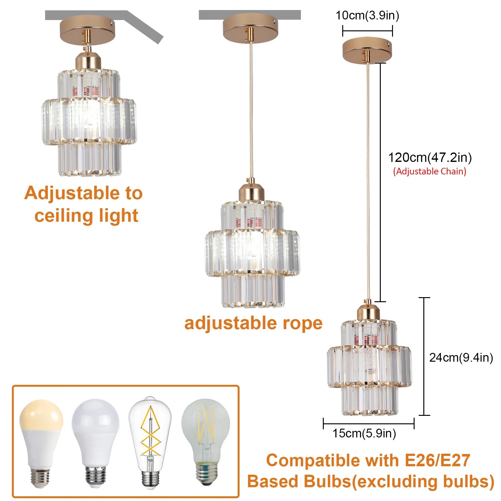 Afralia™ Crystal Chandelier: Modern LED Ceiling Lamp for Living Room, Hotel Lobby, and Hallway