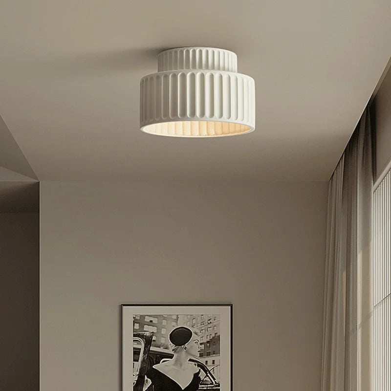 Afralia™ Cream Green LED Chandelier Lamp - Nordic Designer Lighting