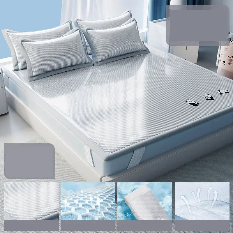 Afralia™ Cooling Antibacterial Mattress: High-quality, Skin-friendly, Breathable, Foldable, Summer Mat Protector