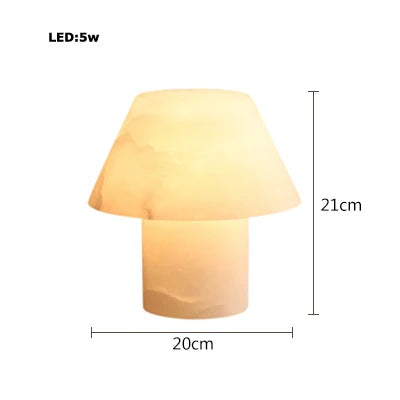 Afralia™ Marble Element Table Lamp - Indoor Desk Light for Bedroom, Study & Home Decor